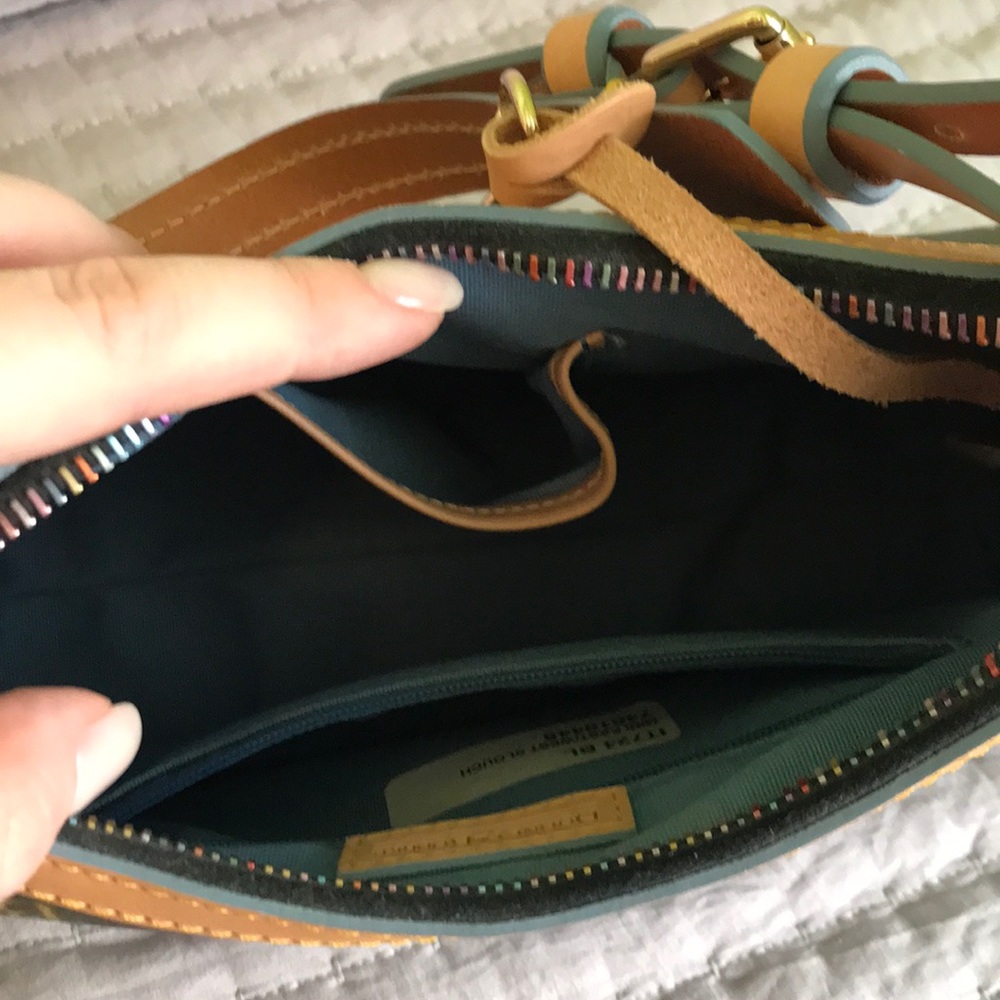 🌈Dooney & Bourke Mini East/West Slouch Icon Bag🌈 - Picture 10 of 16